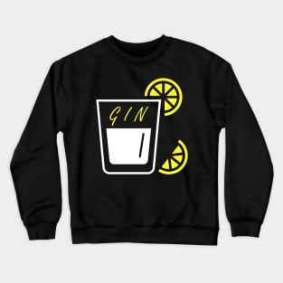 Gin Cocktail Crewneck Sweatshirt